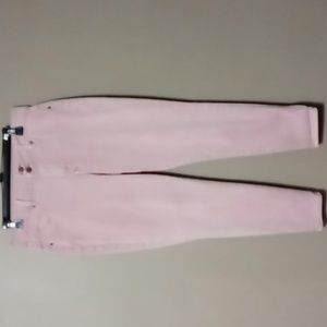Maurices 2 Button Dusty Pink Jeans Size L Short
